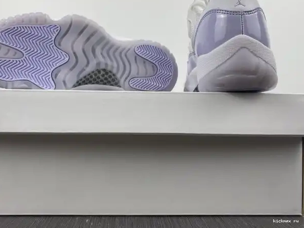 Rep Kickmax Low AH7860-101 Pure Violet Air WMNS Jordan 11 0323